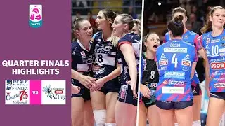 Chieri - Novara | Highlights | Quarter Finals, Match 2 | Lega Volley Femminile 2023/24