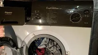 Vintage Hotpoint First Edition WM52, Synthetics 40&deg;c Cycle using OMO Liquid