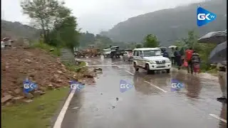 Jammu-Srinagar Highway caves in at Udhampur