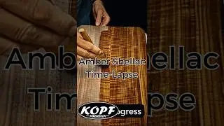 Amber Shellac on Cajon Faceplates | Time-Lapse Build Progress