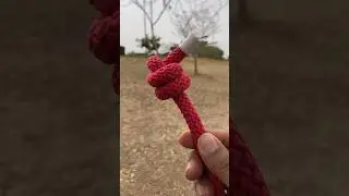How To Make A Stopper Knot At The Ends of A Rope 👌
