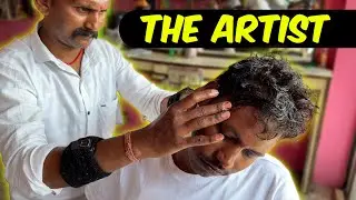 Artist barber Amazing Effortless Head Massage | Indian Massage