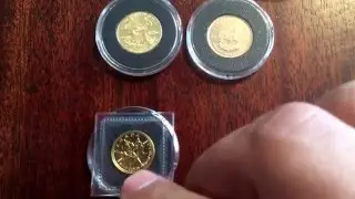 More gold size comparison