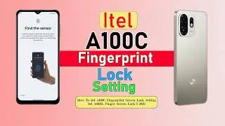 How To itel A100c Fingerprint Screen Lock Setting || itel A6611L Finger Screen Lock || 2026