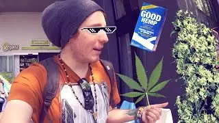 Ich probiere Hanf mit Caty - Besuch im veganen Supermarkt! | unge