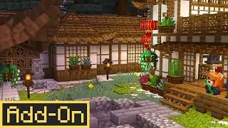 AsianCraft Building ADDON Brings 80+ New Building Blocks to Minecraft Bedrock Edition!