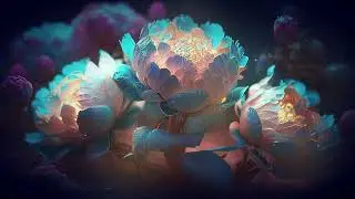 4K - Ambient Nature Relaxation + Music for Stress Relief, and Sleep #fishlaw1