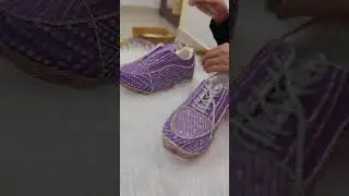 Bridal shoe making | wedded walks | #trending