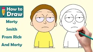 ✏️ Learn to Draw Morty Smith Easily! 🚀 Rick and Morty Fan Art Guide 🎨 #FanArt #DrawingTips