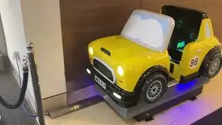 Northern Leisure Yellow MK2 Rally Car Kiddie Ride