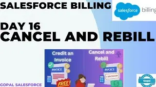 Day 16 ! CANCEL AND REBILL ! SALESFORCE BILLING ! INVOICE STATUS -DRAFT OR INVOICE STATUS - POSTED !