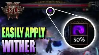 THE BEST WAY To Apply Wither on ANY BUILD in Path of Exile 2 Dawn of the Hunt