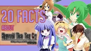 20 Facts About Higurashi When They Cry You Probably Didn't Know!