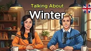 How to Talk About Winter in English ❄️| English Conversation Practice