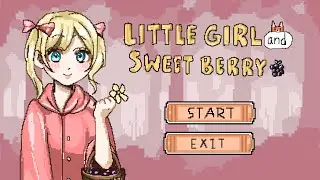 Little girl and sweet berry | unity game 
