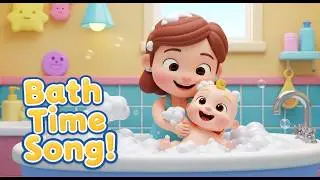 Bath Time Song for Kids 🛁 | Mama & Baby Leo