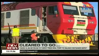 Increase in cargo from Mombasa port to inland container depot