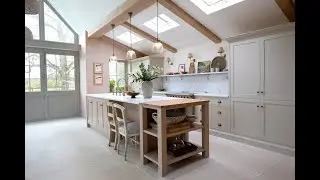 Step Inside A Grade II Thatched House with Versailles Limestone Flooring