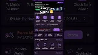 Phonepe direct payment on scanner #phonepe #online #onlinepay