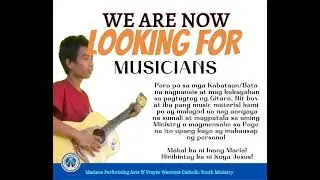 Paanyaya ng Marians Performing Arts & Prayer Warriors Catholic Youth Ministry 