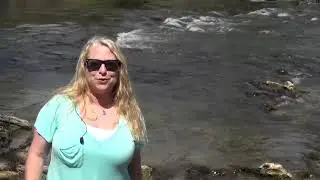 Посмотрите и трепещите на порогах в округе Калхун, Флорида