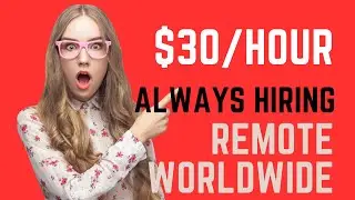 Remote Jobs: $30/Hr. Work From Home Jobs 2023 Data entry, Finance Jobs, Healthcare, Part Time Job