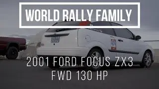 World Rally Family 2001 Ford Focus ZX3 Oregeon Raceway Park