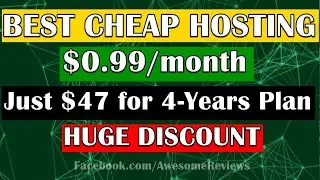 Best Cheap Web Hosting (2021) - The Biggest Discount Online (Limited Time Offer)