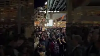 Sydney drone show #drone #sydney #australia