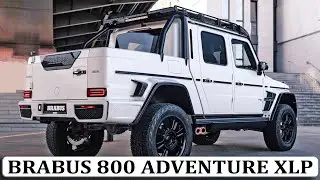 BRABUS 800 ADVENTURE XLP SUPERWHITE на базе MERCEDES G63