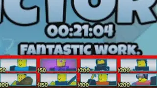 Doing bosses with the cheapest units (the battle bricks)