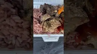 This food taste better than it looks 🔥 #caribbeanfood #bajan food