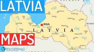 Where is Latvia in Europe, Is Latvia in NATO and EU