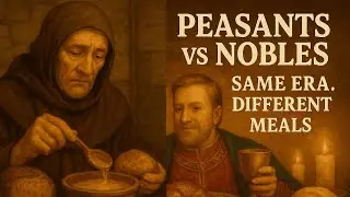 What did people REALLY eat in the Middle Ages? | Peasant Food vs Noble Feasts
