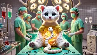 Kitten Transformed into Alien Parasite 👽 nd the Truth? #cat #ai #catlover #catvideos #cutecat #aicat