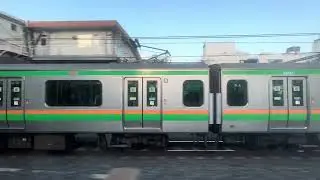 E231系1000番台U586編成現在残り1編成となった墜落インバーター【赤羽→大宮】￼湘南新宿ラインvs上野東京ライン並走バトル