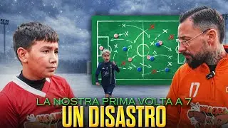 PRIMA VOLTA A 7 : DISASTRO 😱 . Coach senza filtri “partita” . Ospite speciale @ELFICHE10  #football 