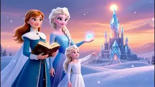 Frozen: The Secret of the Ice Child and the Glass Castle ❄️ Enchanted Kids Story #fizzyfuns