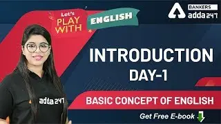 Introduction | English Basic Concepts | Let's Play With English (Day-1)