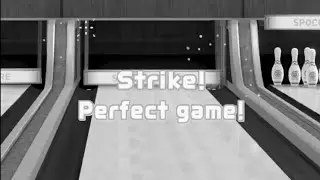 Nintendo Switch Sports: (Grayscale) Bowling Standard 300 Perfect Game!