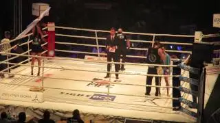 Gala MFC 8 - T.Makowski vs F.Roma - WKN K1 58,9kg - F.Roma w ringu - Zielona G&oacute;ra - 12.09.2015