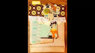 #tagmetuesday  Craft with Me as I make Cathy's Garden's Easy Paper Bag with Topper #OctoberAfternoon