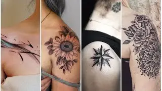 15+ New Stylish Shoulder Tattoo Design Ideas For Girls 2025 | BEST Shoulder Tattoos For Women | WFS