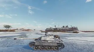 WOT Бурасик Bourrasque не повезло с союзником ))) WOT battle on Bourrasque French tank