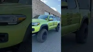 Go Fast Topper on a Lime Rush TRD Pro Tacoma 🤩 #limerush