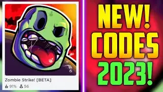 FUTURE CODES!! | *NEW*ROBLOX ZOMBIE STRIKE! CODES 2023! (BETA)