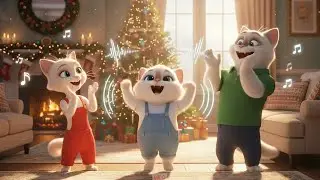 A Warm Christmas Night with Milo | Family, Friends & Magical Holiday Moments |3D Animation Cat Story