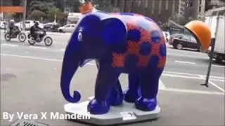 * ELEPHANT PARADE - 2017  * S&Atilde;O PAULO * ( 1/5 )