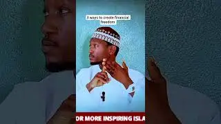 3 Ways To Create Financial Freedom #wealthinislam #wealthmanagement #wealthinquran #quran
