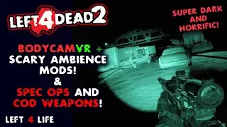 Left 4 Dead 2 - Darkness Falls Mutation! Night Vision & Spec Ops Skins and Weapons! Body Cam VR